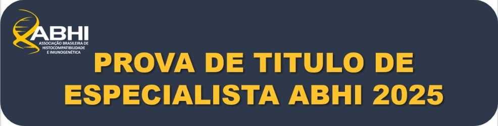 Prova de Título de Especialista